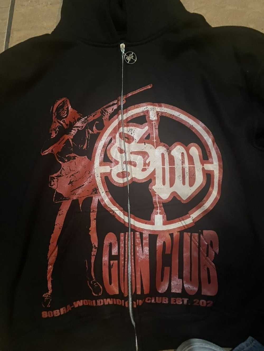 Streetwear × Vintage sb worldwide gun club hoodie - image 6