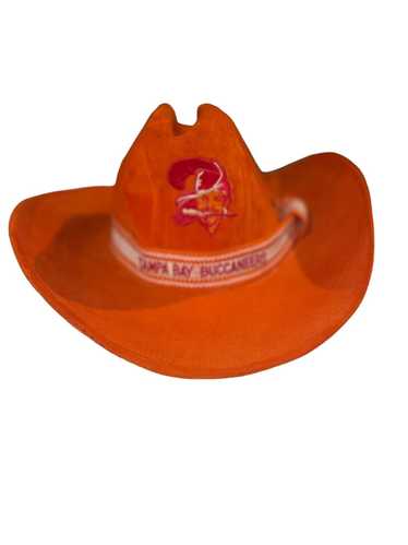 Vintage Rare Tampa bay bucs orange cowboy hat sla… - image 1