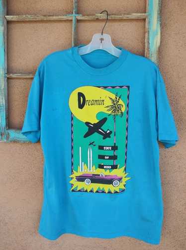 Vintage 1980s LA California Dreamin T Shirt Mens