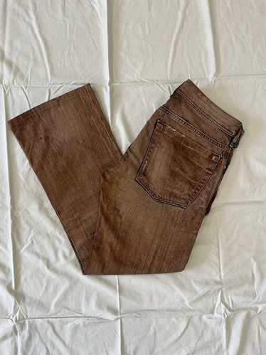 Diesel Abstract Brown Diesel Denim