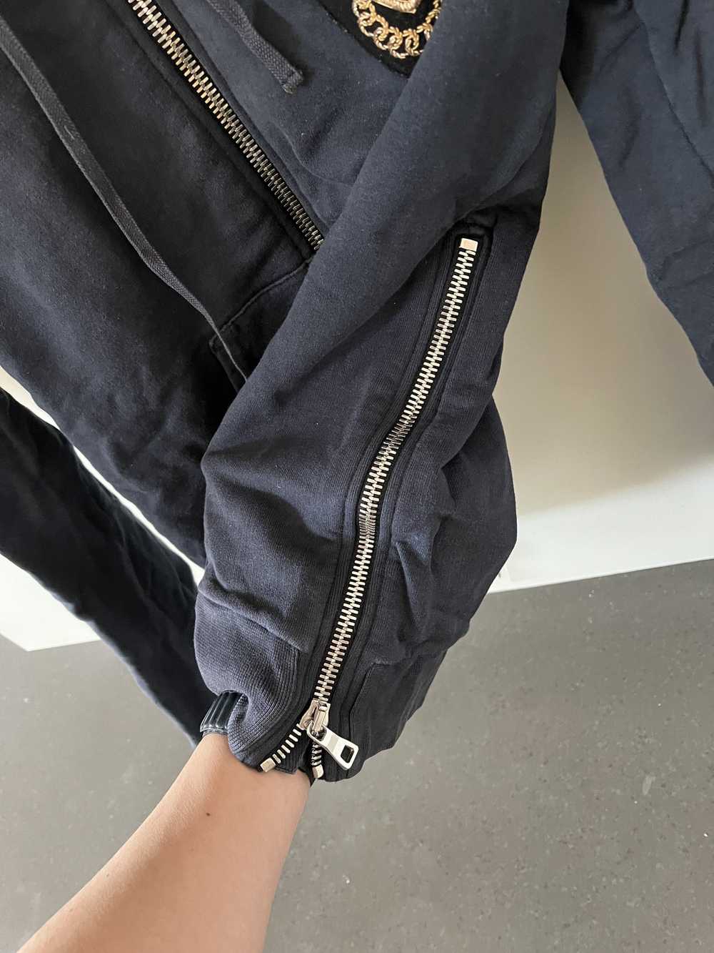 Balmain Balmain SS14 Patch Zip Hoodie GRAIL - image 4