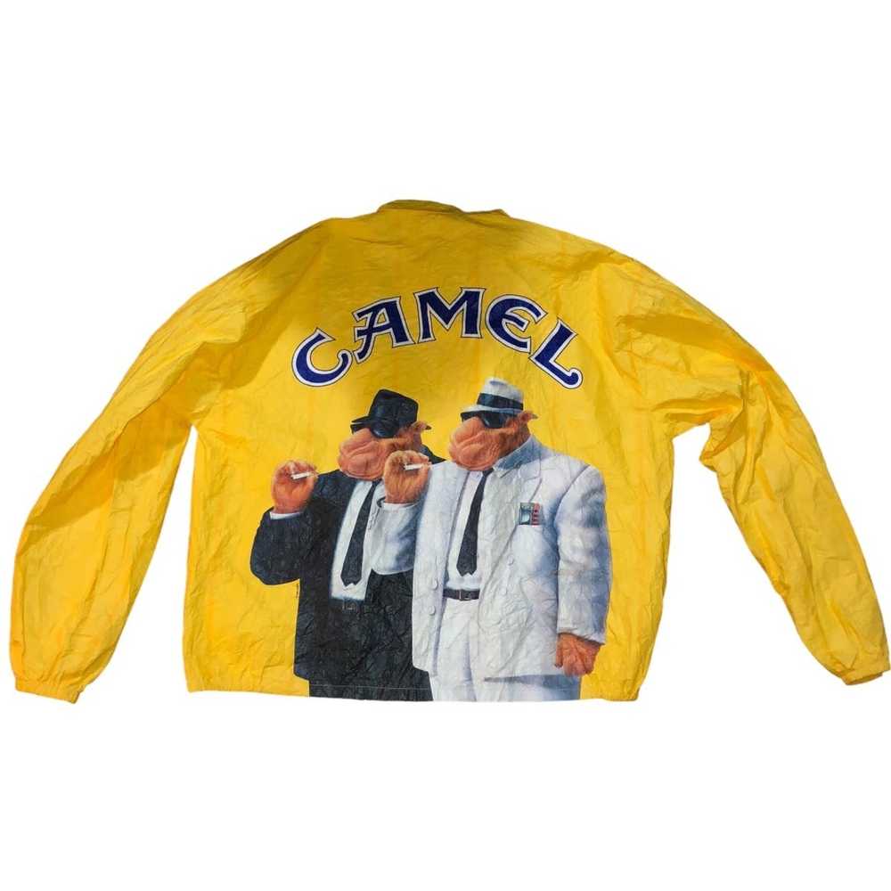 Camel × Streetwear × Vintage vtg camel windbreaker - image 1