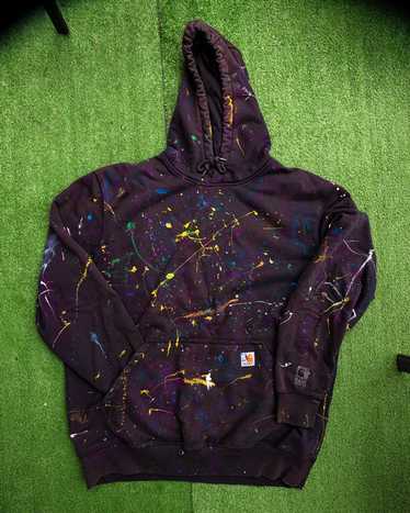 Carhartt Carhartt Custom paint hoodie