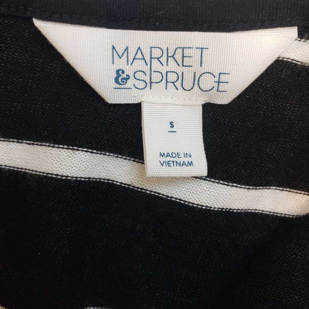 Market Market & Spruce Britta Striped T-Shirt Min… - image 3