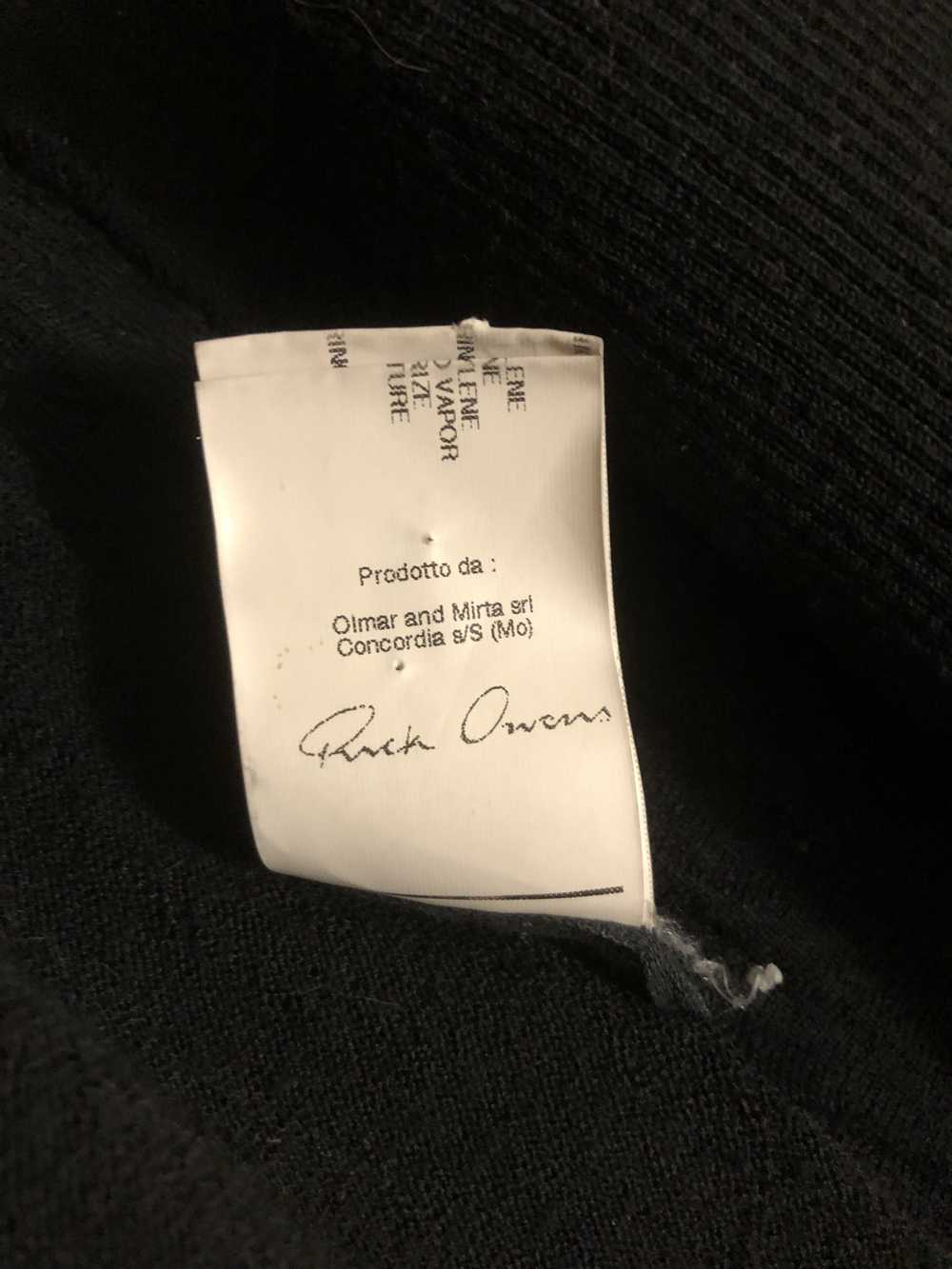 Rick Owens Merino Wool Naska Cardigan - image 7