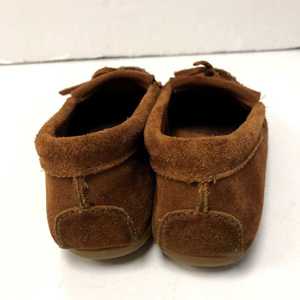 Minnetonka Minnetonka Moccasin 402 SUEDE Kilty Lo… - image 5