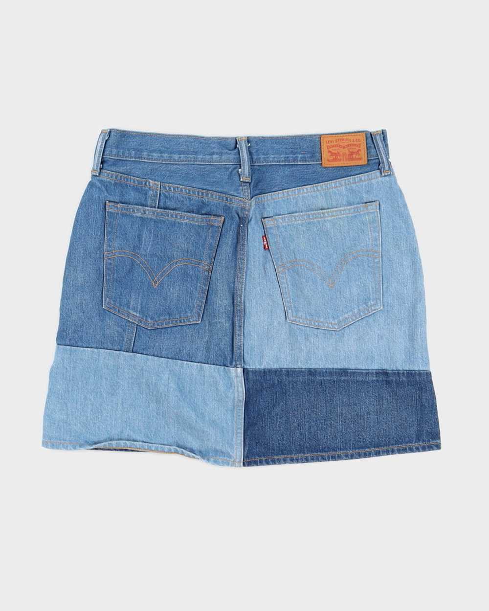 Levi's Patchwork Denim Mini Skirt - W30 - image 2