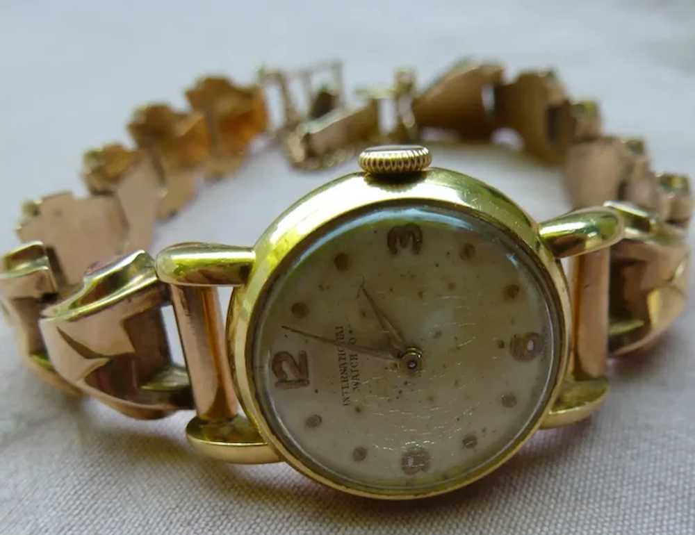 14K International Watch Company Ladies Watch and … - image 3