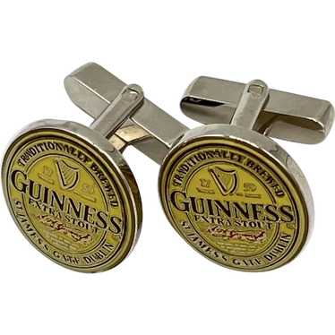 Vintage Guinness & Co Logo Cufflinks - image 1