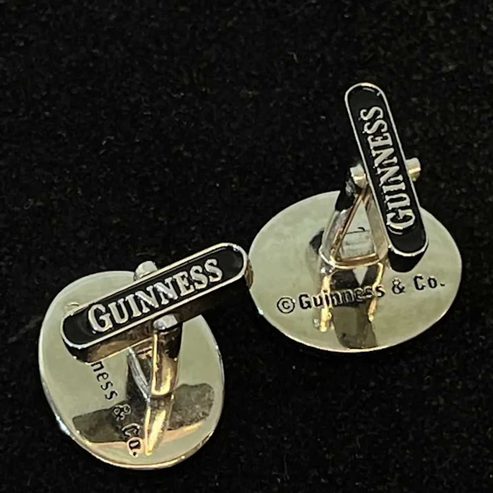 Vintage Guinness & Co Logo Cufflinks - image 6