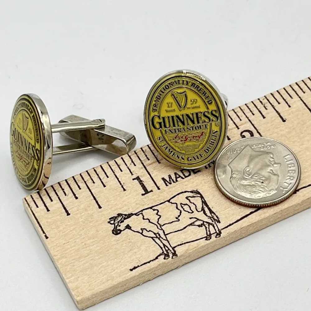 Vintage Guinness & Co Logo Cufflinks - image 9