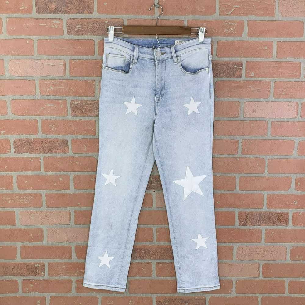 Blank Nyc BlankNYC The Madison Light Blue Star Pa… - image 1