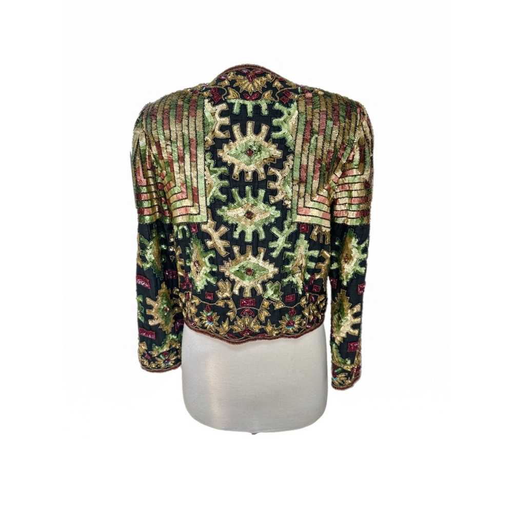 Adrianna Papell Vintage Adrianna Papéll Beaded & … - image 2