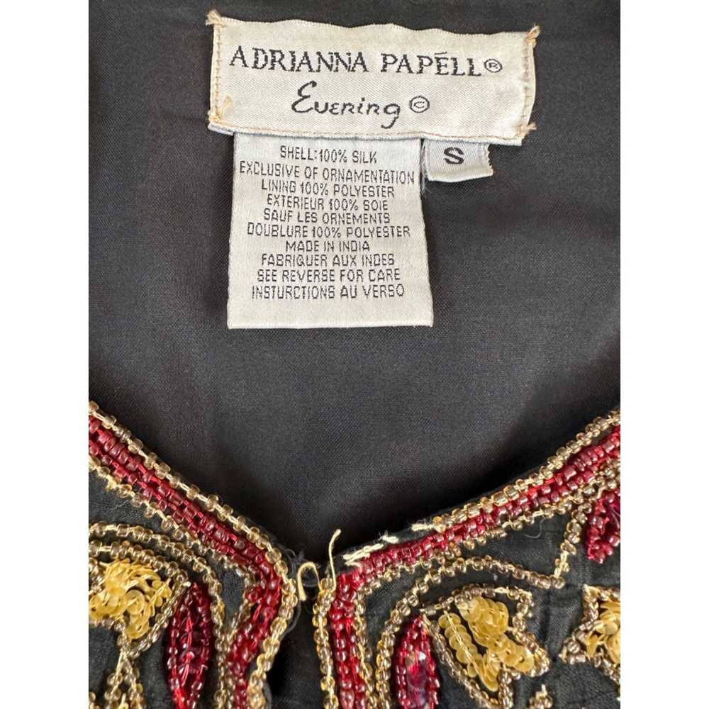 Adrianna Papell Vintage Adrianna Papéll Beaded & … - image 5
