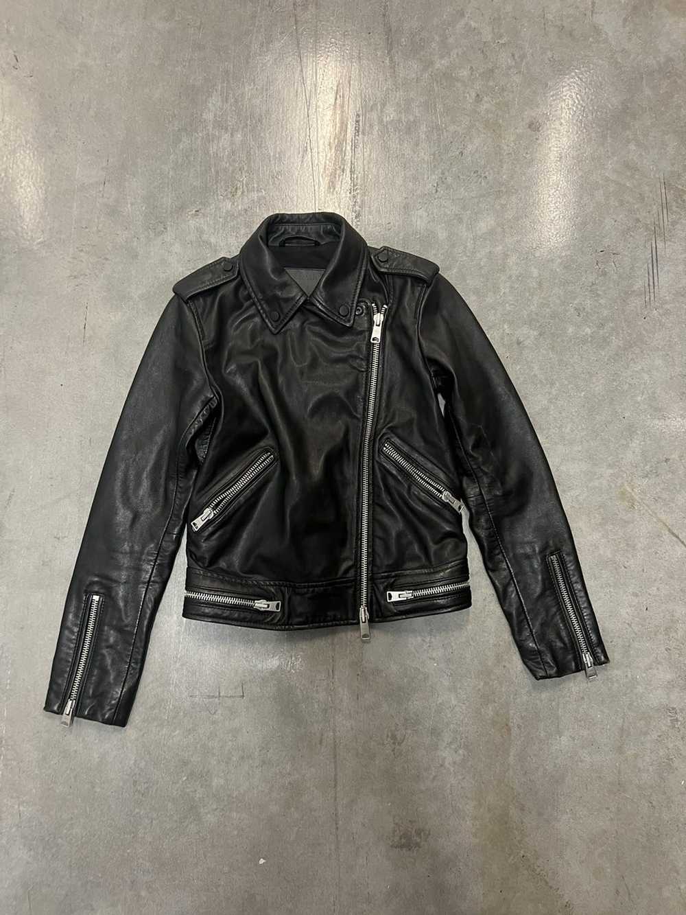 Allsaints Allsaints Biker leather jacket - Gem