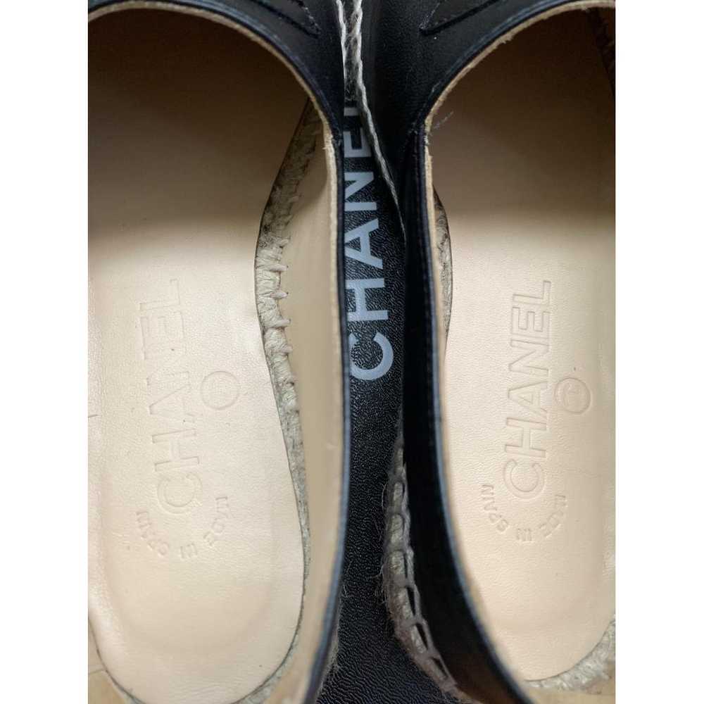 Chanel Leather espadrilles - image 6