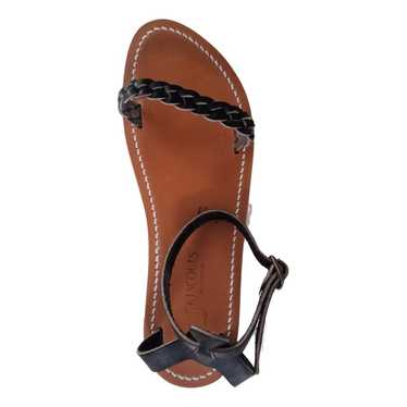 K Jacques Leather sandal - image 1