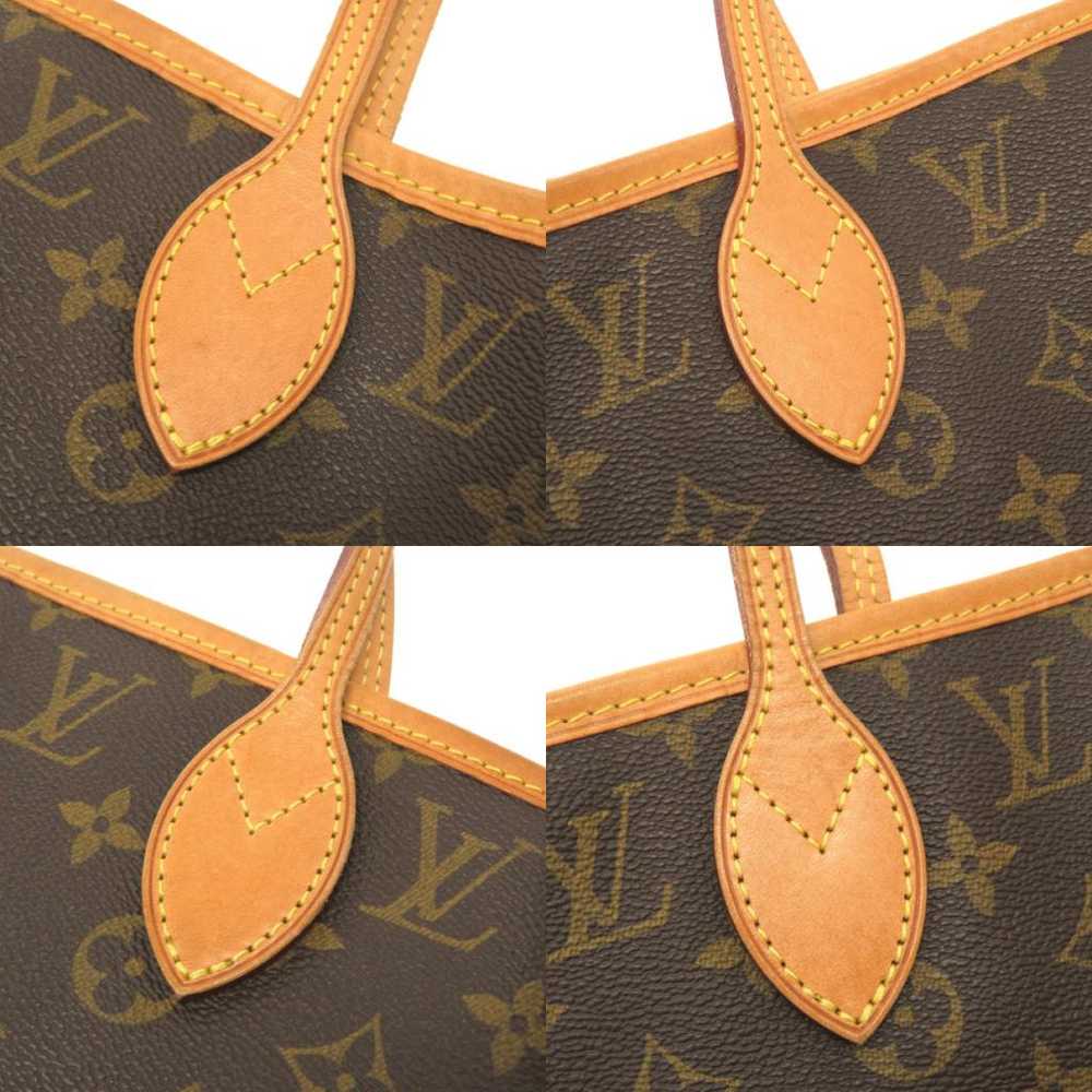 Louis Vuitton Neverfull leather handbag - image 9