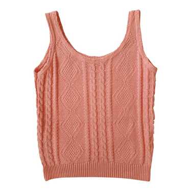 Mesh tank top - Knit tank top Made in France 🇨🇵… - image 1