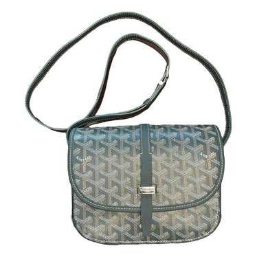 Goyard Belvedère leather satchel