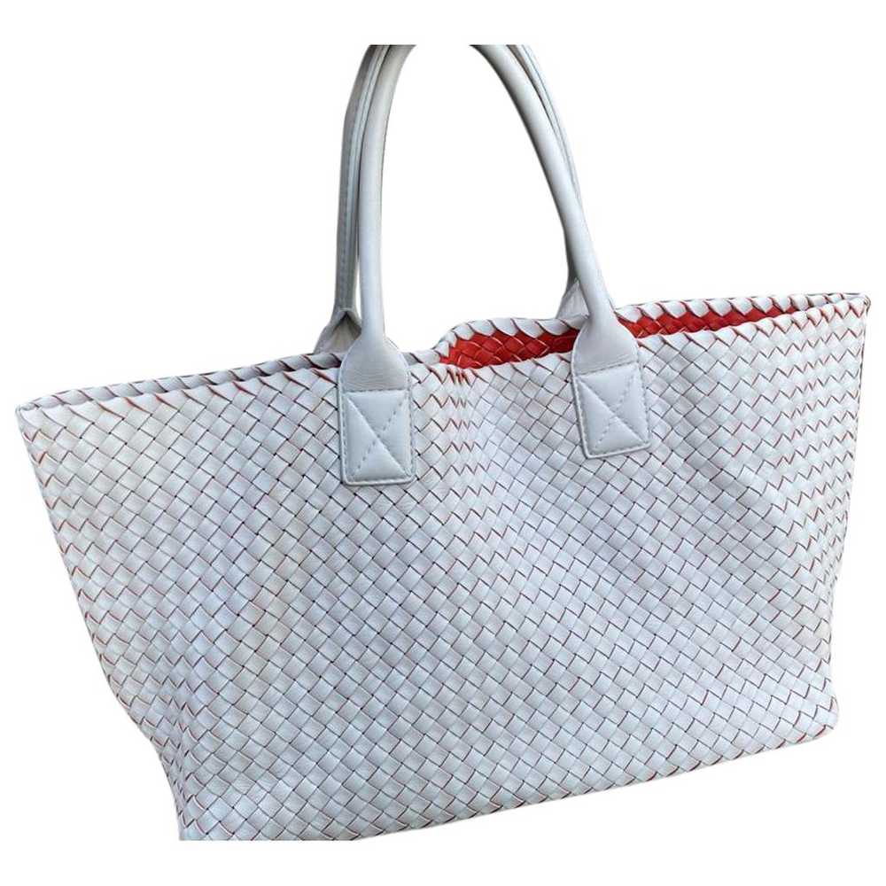 Bottega Veneta Cabat leather tote - image 1