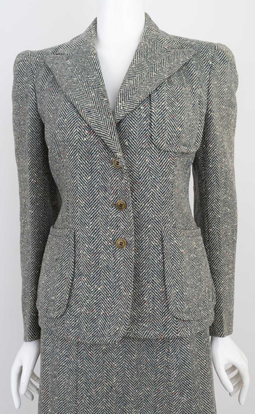 Amazing 1930s Tweed 2 Piece Suit - image 3