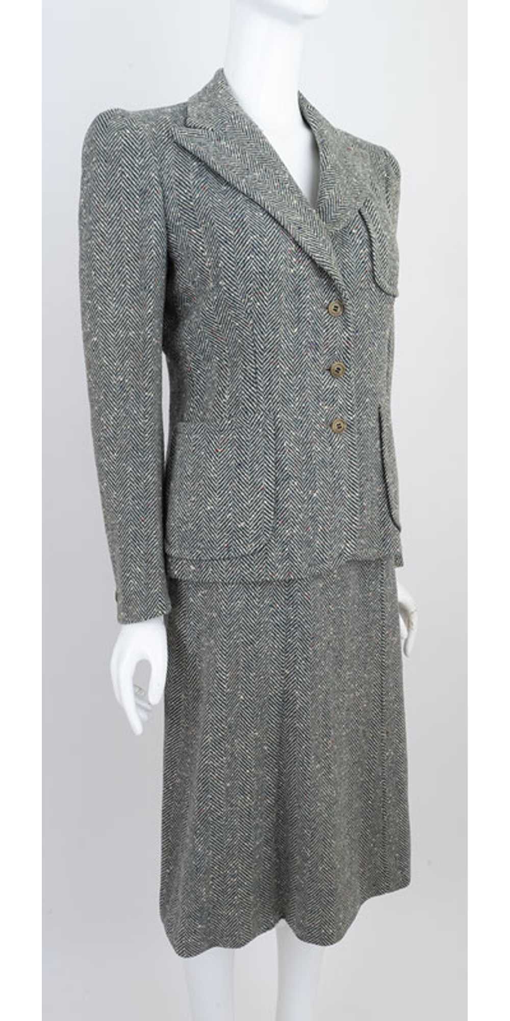 Amazing 1930s Tweed 2 Piece Suit - image 4