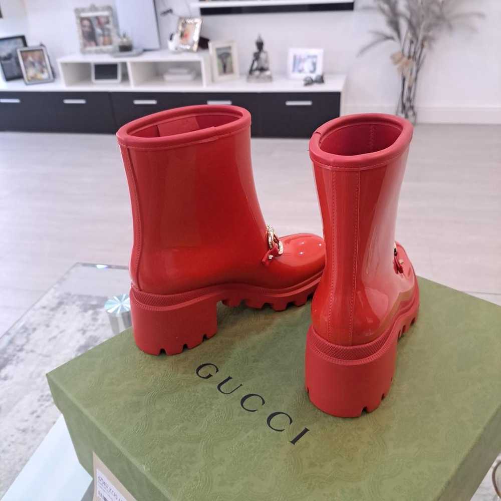 Gucci Wellington boots - image 3