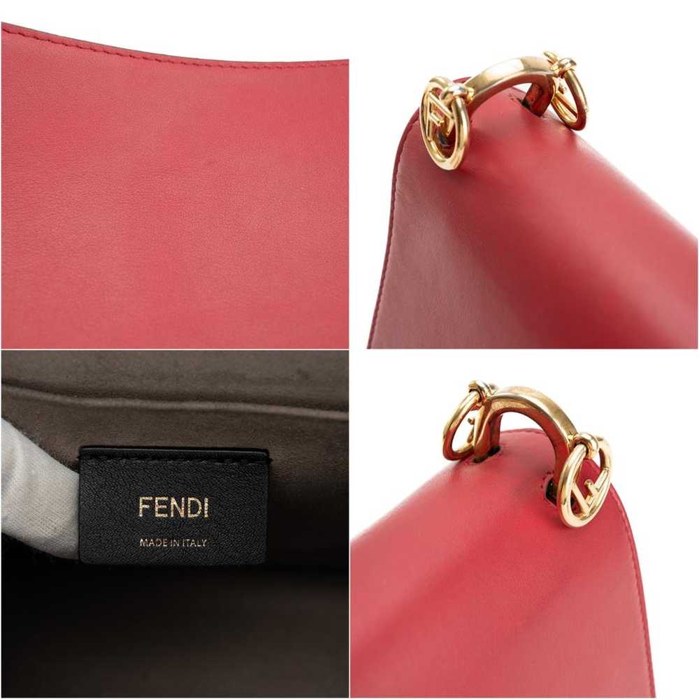 Fendi Kan I Logo leather bag - image 9