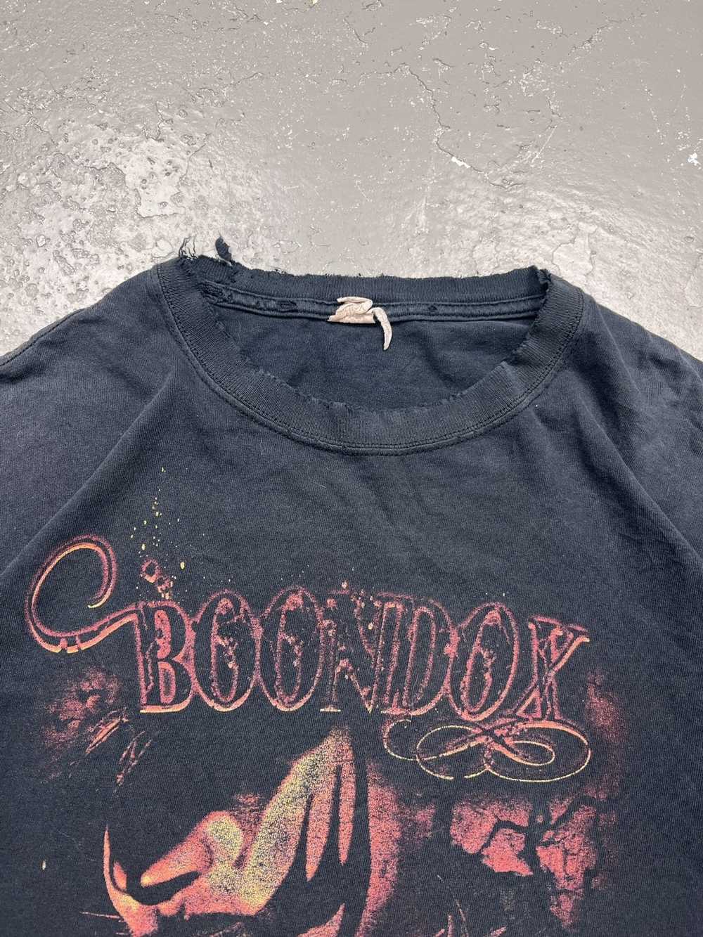 Band Tees × Vintage 90s Boondox Shirt Size XL Thr… - image 8