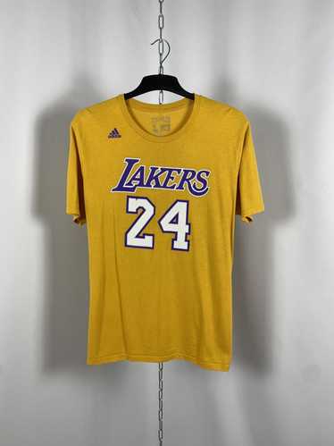 Lakers Kobe Bryant 24 NBA4her White Jersey Adidas Size Large NBA Patch Cute  RARE