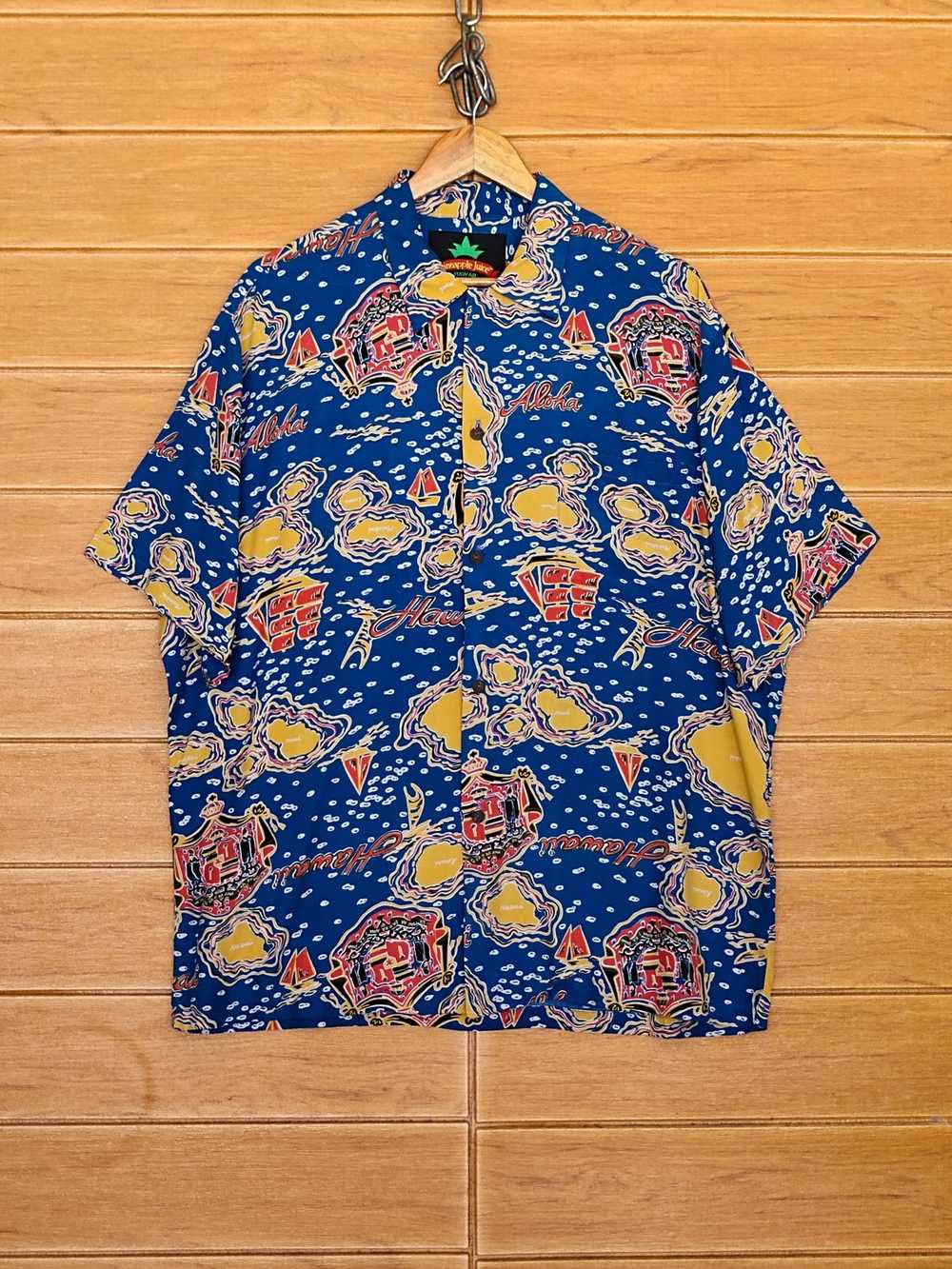Hawaiian Shirt × Pineapple Connection × Vintage 6… - image 2