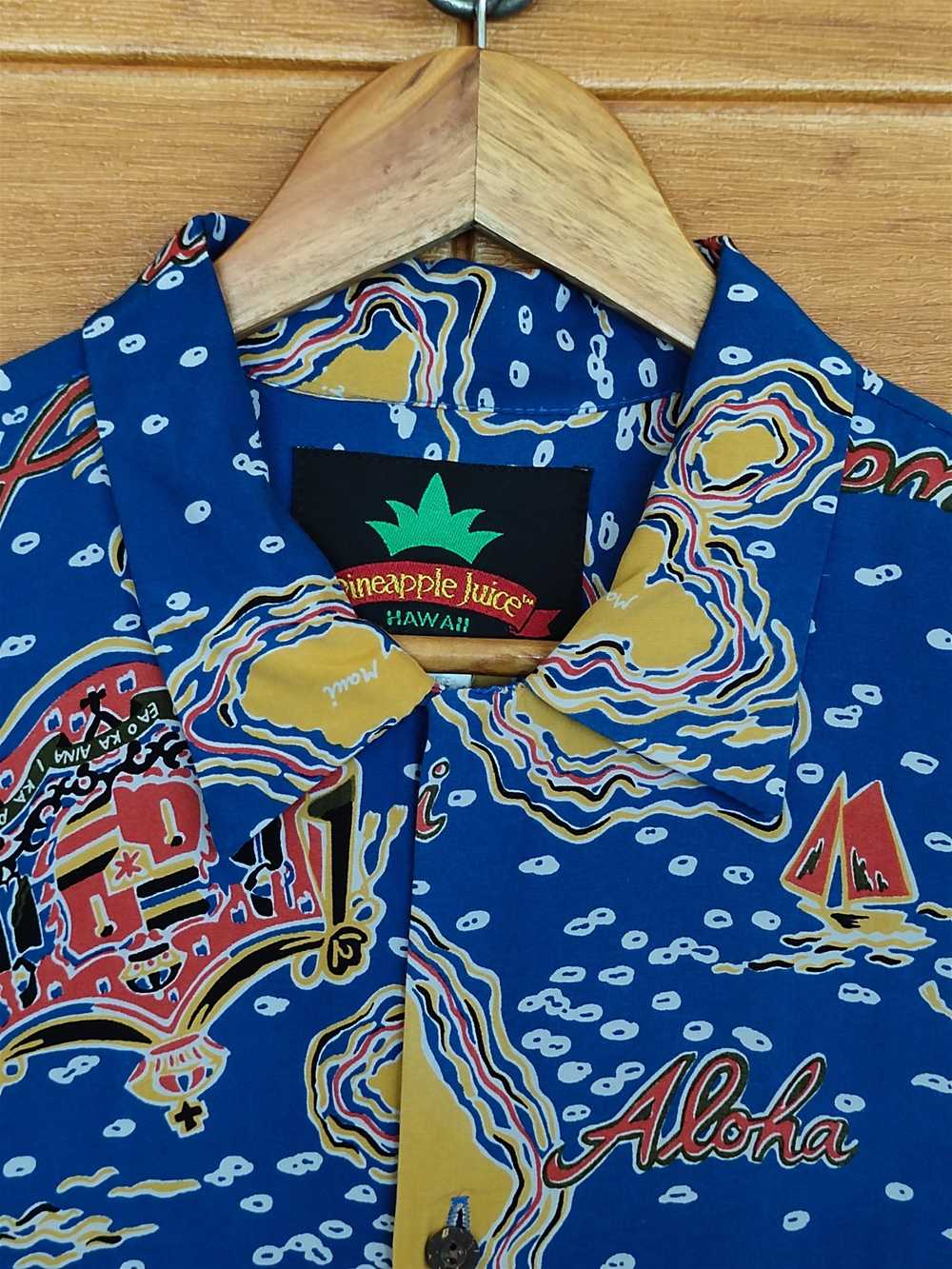 Hawaiian Shirt × Pineapple Connection × Vintage 6… - image 4