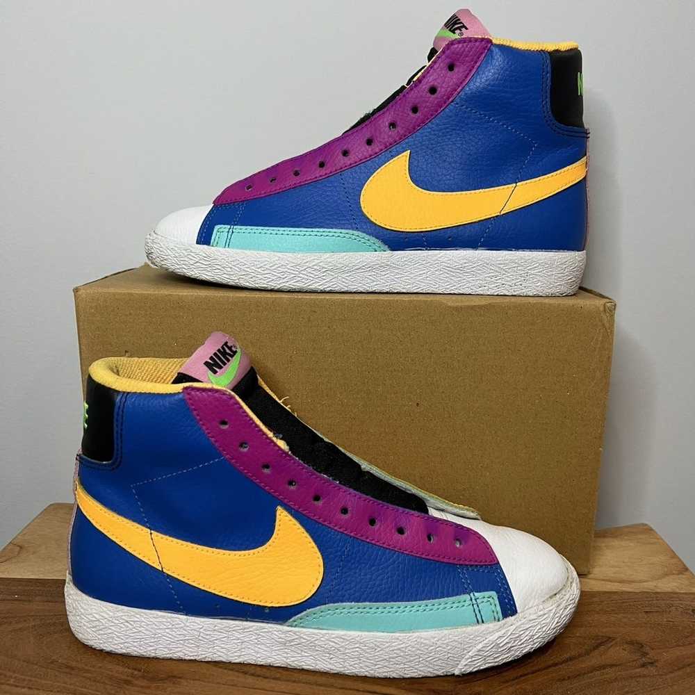 Nike Nike Blazer Mid 'Aurora Purple’ GS Size 5Y - image 1