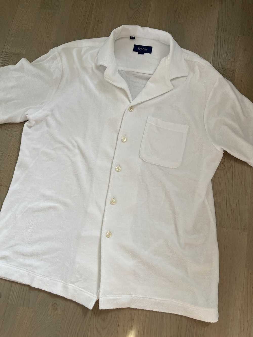 Eton ETON shirt real sizes in photos by tape meas… - image 1
