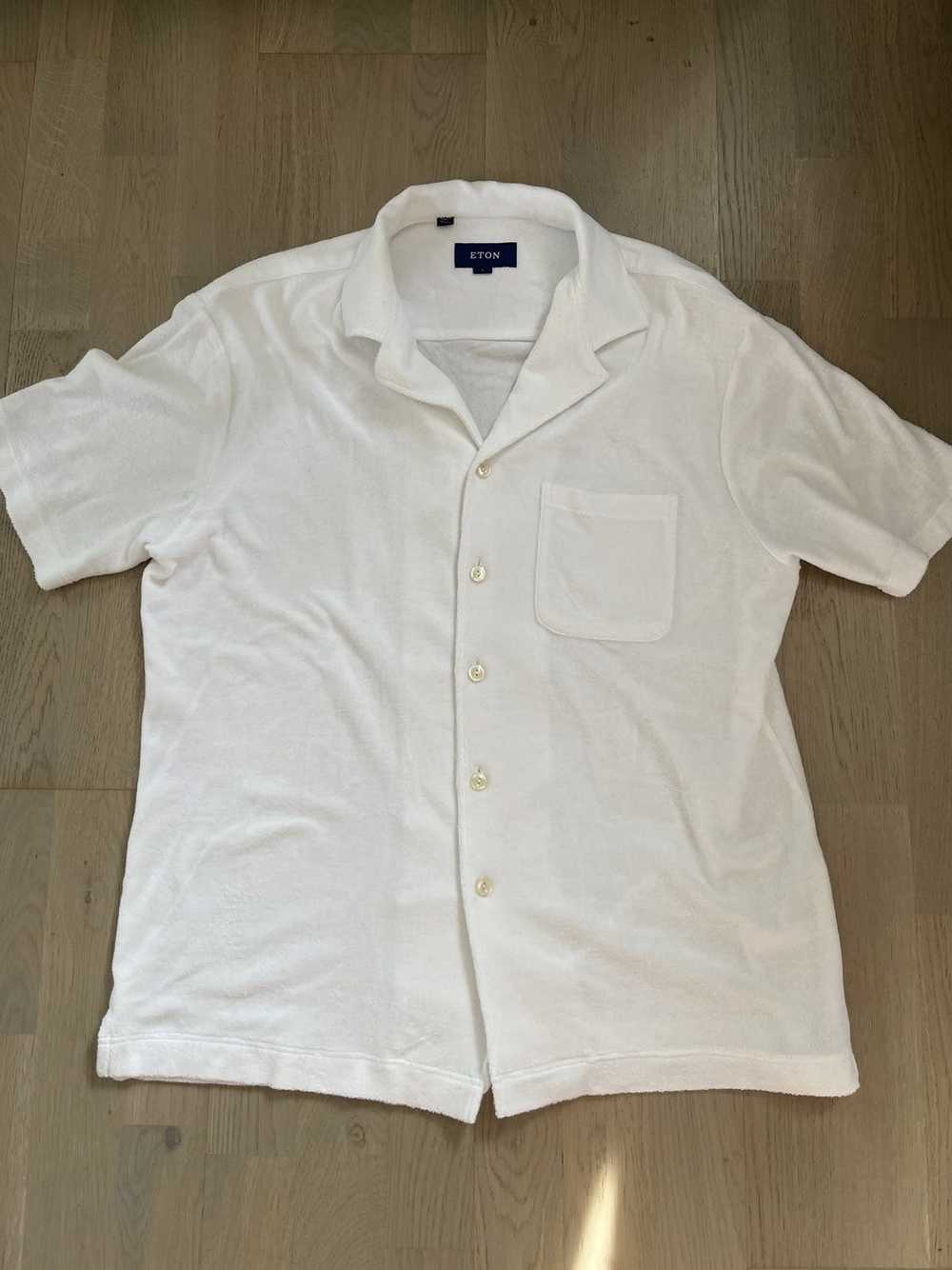 Eton ETON shirt real sizes in photos by tape meas… - image 2