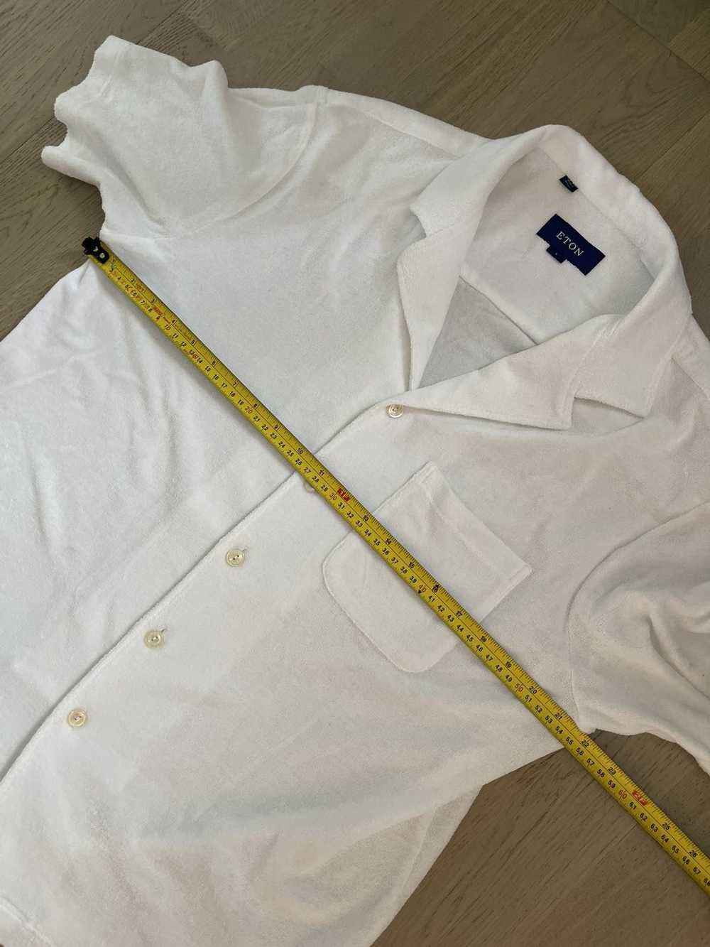 Eton ETON shirt real sizes in photos by tape meas… - image 5