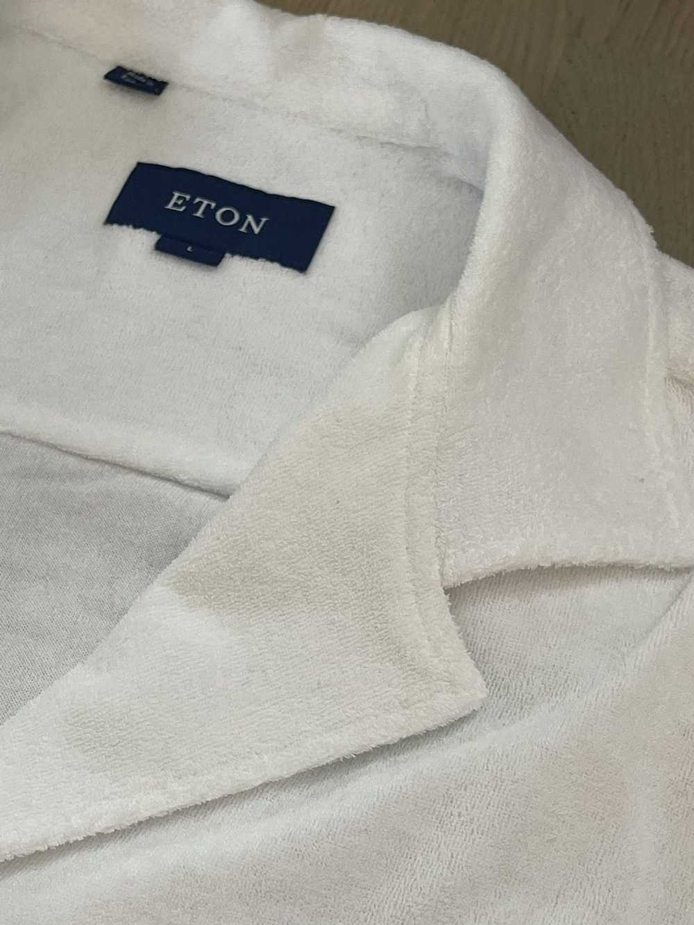 Eton ETON shirt real sizes in photos by tape meas… - image 8