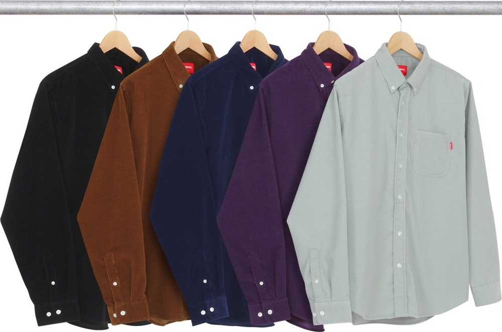 Streetwear × Supreme Supreme Corduroy Shirt Butto… - image 2