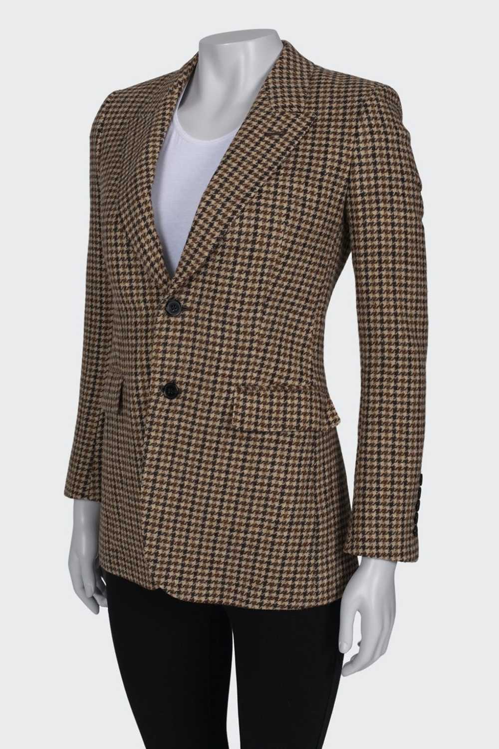 Yves Saint Laurent Jacket with a houndstooth print - image 3