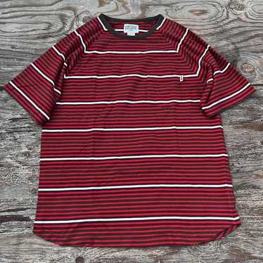 Stussy × Vintage Vintage Stussy Striped T-Shirt