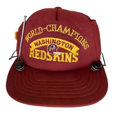 Washington Redskins NFL Vintage 90s AJD Pinstripe Snapback Cap Hat