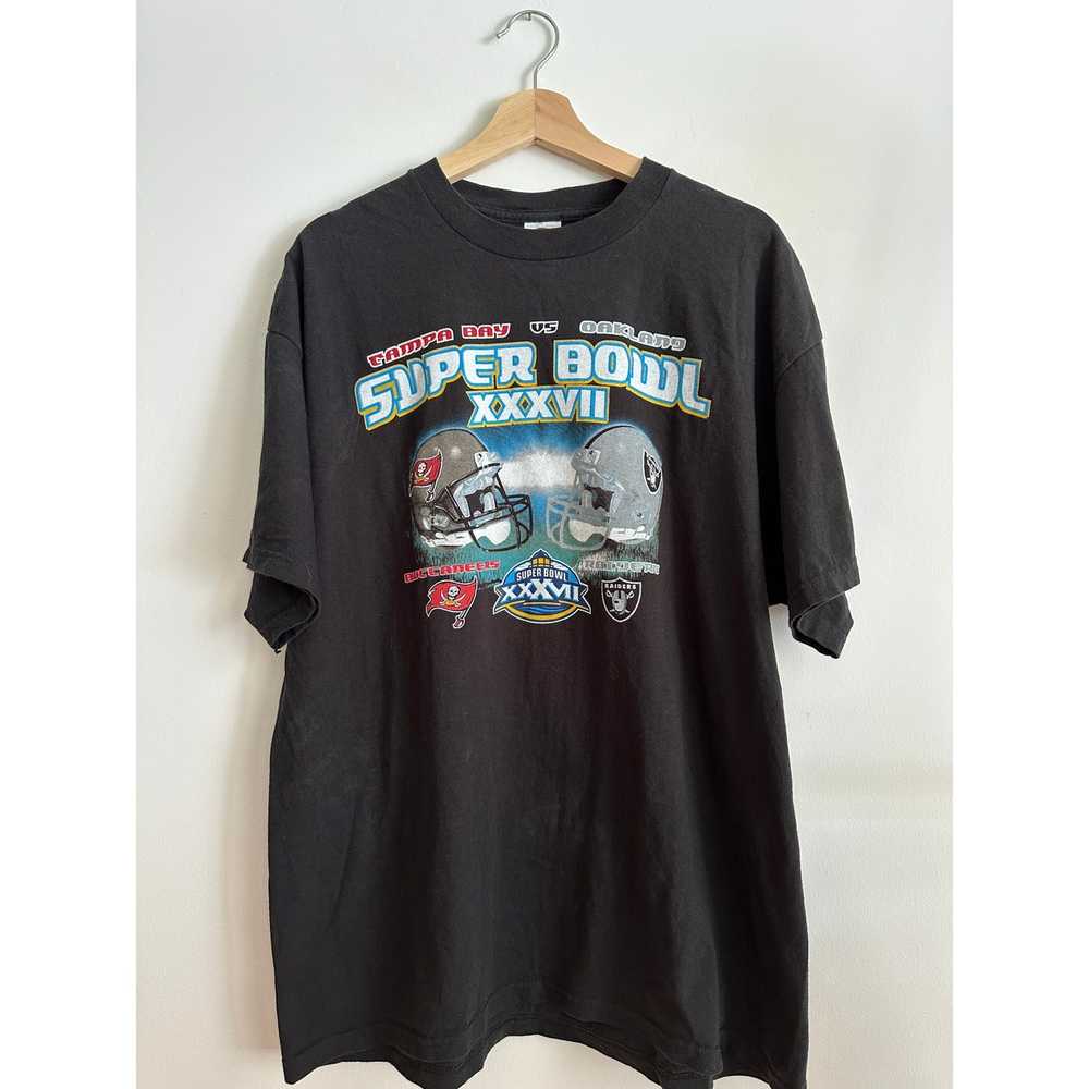 NFL Tampa Bay Bucs Buccaneers T-shirt Tee NFC Champions Super Bowl XXXVII  2003 L