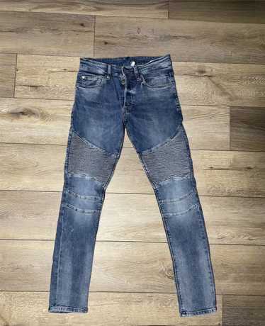 H and m hot sale biker jeans