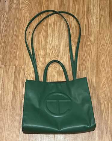 Telfar+Small+Leather+Shopping+Bag+-+Black+%28TF-012-BK-S+001%29