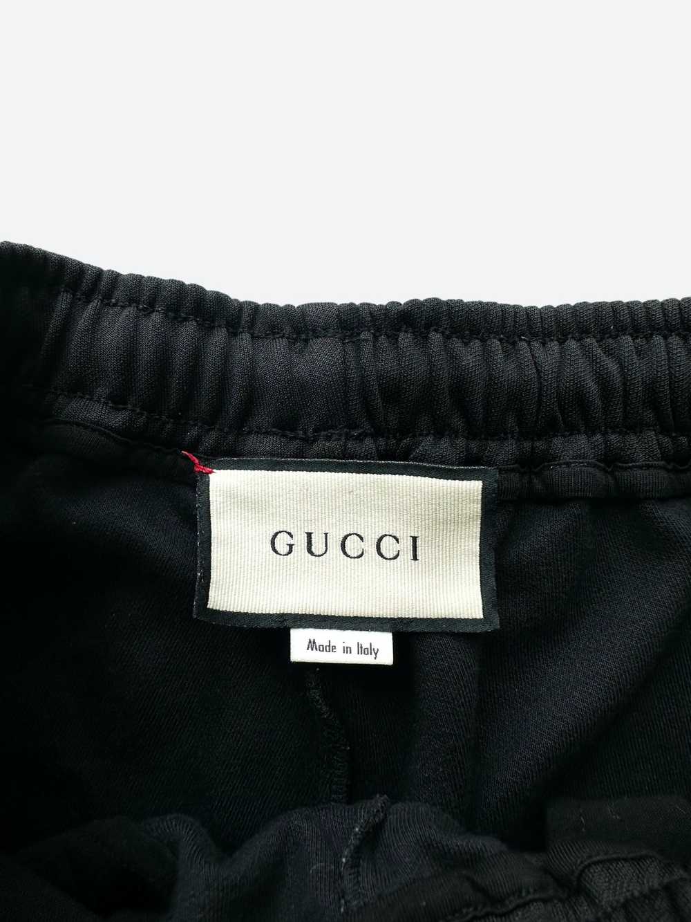 Gucci Gucci Black GG Monogram Striped Shorts - image 3