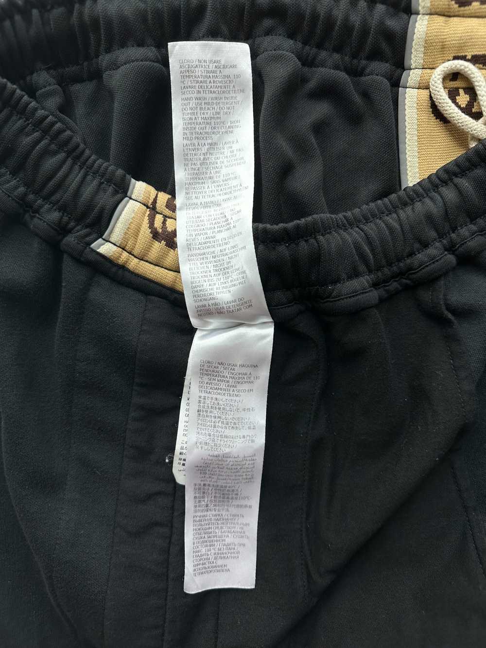 Gucci Gucci Black GG Monogram Striped Shorts - image 5