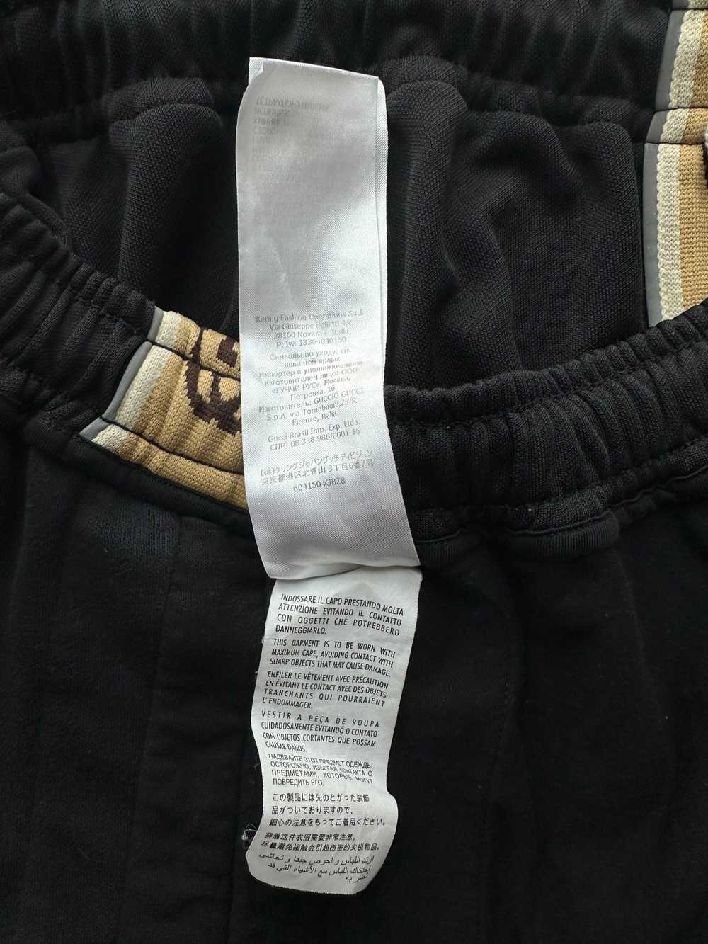 Gucci Gucci Black GG Monogram Striped Shorts - image 6