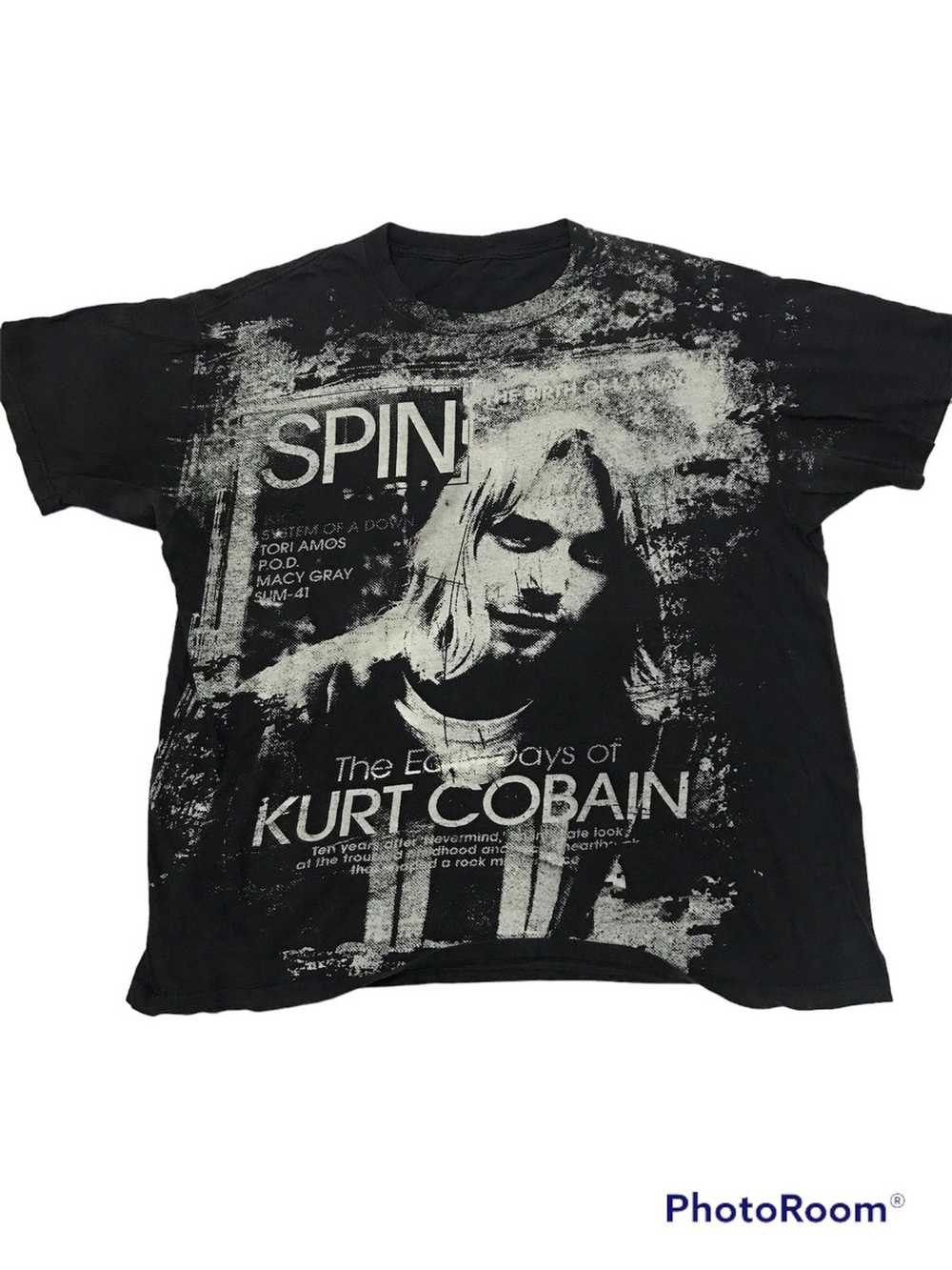 Band Tees × Kurt Cobain Vintage Y2k kurt kobain S… - image 1