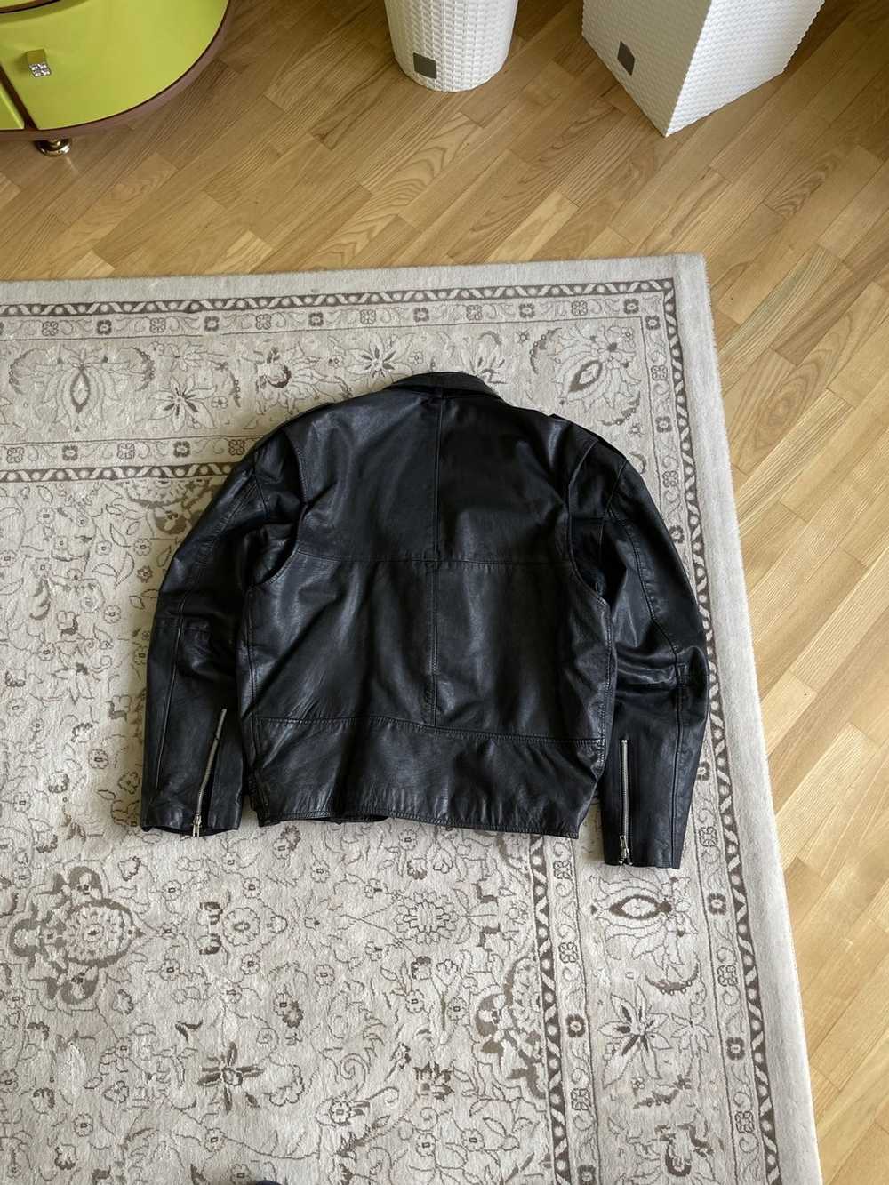 Avant Garde × Leather Jacket × Vintage Vintage Le… - image 12